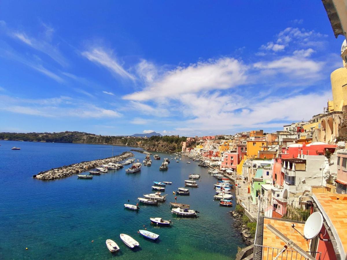 La Casa Azzurra Leilighet Procida Eksteriør bilde